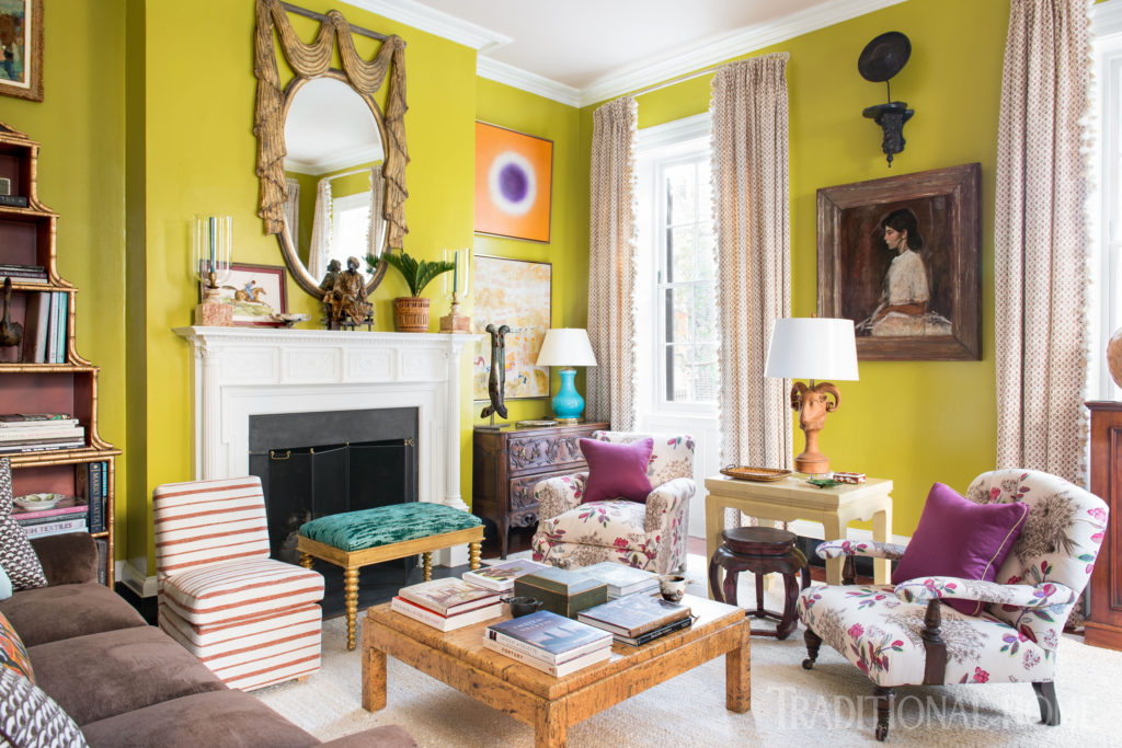 Billy Baldwin Slipper Chair featured in Southern Style Now Designer Showhouse by Matthew Carter Interiors